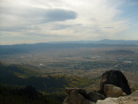 Overlooking Butte, MT Valley